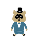 Pompon raccoon（個別スタンプ：6）