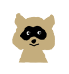 Pompon raccoon（個別スタンプ：24）