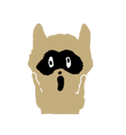 Pompon raccoon（個別スタンプ：28）