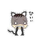 黒猫少年ぢぢちゃん（個別スタンプ：16）
