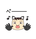 黒猫少年ぢぢちゃん（個別スタンプ：35）