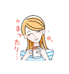 先輩社員の恭子さん（個別スタンプ：23）