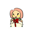 Unrequitedlove Girl（個別スタンプ：17）