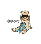 サングラスベイビー（日本語版）（個別スタンプ：19）