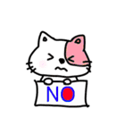 おちょぼねこ（個別スタンプ：24）