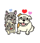 we love bulldog（個別スタンプ：4）