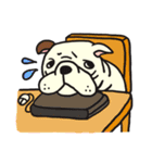 we love bulldog（個別スタンプ：18）