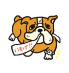 we love bulldog（個別スタンプ：33）