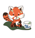 Little Tipsy the Red Panda（個別スタンプ：1）