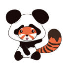 Little Tipsy the Red Panda（個別スタンプ：8）