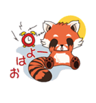 Little Tipsy the Red Panda（個別スタンプ：39）