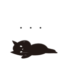 白い猫と黒い猫（個別スタンプ：26）