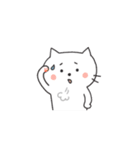 しろねこトコにゃん（個別スタンプ：6）