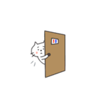 しろねこトコにゃん（個別スタンプ：17）