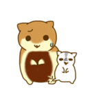 クロハラさんとハラグロさん（個別スタンプ：1）