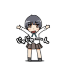 後輩の女の子（個別スタンプ：13）