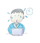 サラリーマン山ちゃん（個別スタンプ：8）