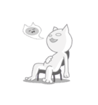 アクロバティックなネコ（個別スタンプ：14）