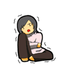 だらけ女子（個別スタンプ：15）