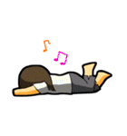 だらけ女子（個別スタンプ：32）