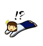 だらけ女子（個別スタンプ：38）