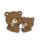 親子クマの日常（個別スタンプ：6）