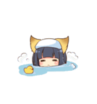 きつねみみみこ（個別スタンプ：20）