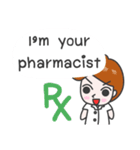 Pharma Funny English Version（個別スタンプ：3）