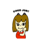ニャッキーとクマオさん（個別スタンプ：17）