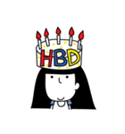 Happy Little O（個別スタンプ：11）