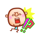 顔デカ男（個別スタンプ：1）