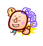 顔デカ男（個別スタンプ：5）