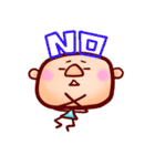 顔デカ男（個別スタンプ：6）