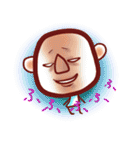 顔デカ男（個別スタンプ：10）