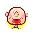 顔デカ男（個別スタンプ：13）