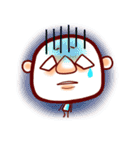 顔デカ男（個別スタンプ：19）