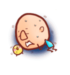 顔デカ男（個別スタンプ：22）