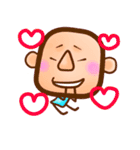 顔デカ男（個別スタンプ：31）