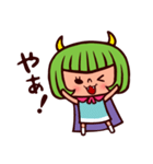 悪魔系女子（個別スタンプ：2）