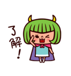 悪魔系女子（個別スタンプ：24）