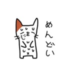 大阪弁三毛猫のムーちゃん♪（個別スタンプ：21）