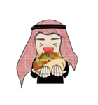 Arab guy , Keffiyeh lover（個別スタンプ：32）