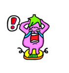 Eggplant boy（個別スタンプ：4）