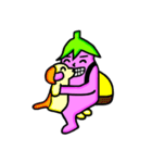 Eggplant boy（個別スタンプ：11）