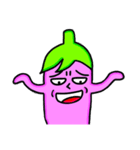 Eggplant boy（個別スタンプ：18）