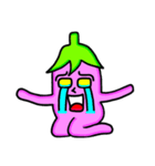 Eggplant boy（個別スタンプ：34）