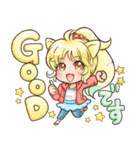 ネコ耳スタンプ☆敬語・日常編（個別スタンプ：6）