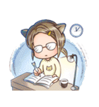 ネコ耳スタンプ☆敬語・日常編（個別スタンプ：17）