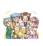ネコ耳スタンプ☆敬語・日常編（個別スタンプ：20）