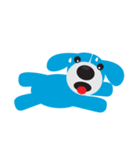 Cute BlueDog（個別スタンプ：35）
